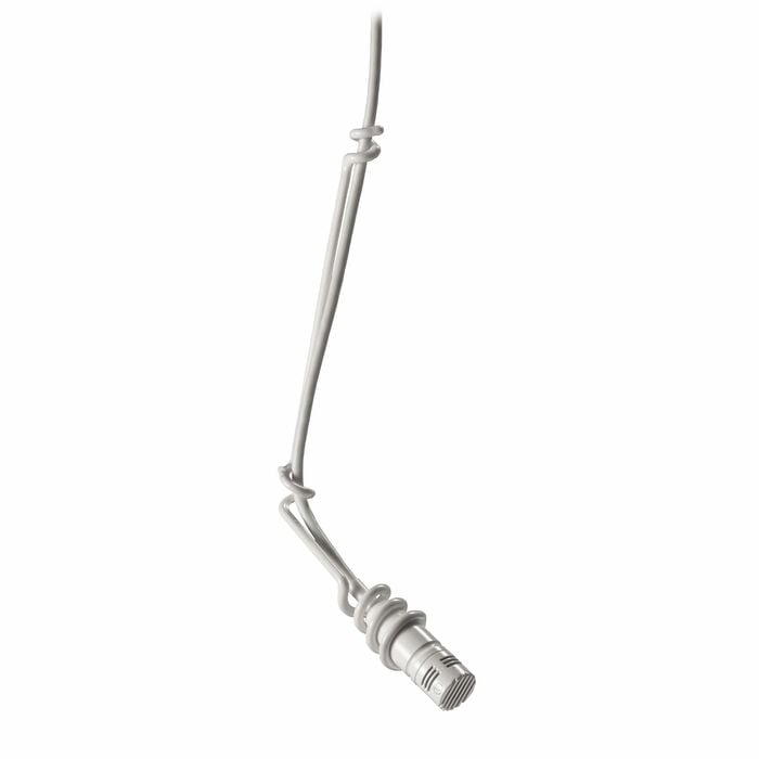 Audio-Technica U853RW Cardioid Condenser Hanging Microphone, White