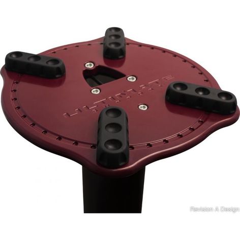 Ultimate Support MS-90-45R 45" Studio Monitor Stand Pair, Red