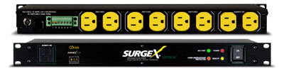 SurgeX SX1120RT 8-Outlet Rackmount Surge Suppressor / Power Conditioner SX1120RT
