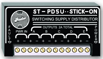 Radio Design Labs ST-PD5U Power Supply Distributor for up to 5 Modules STPD5U