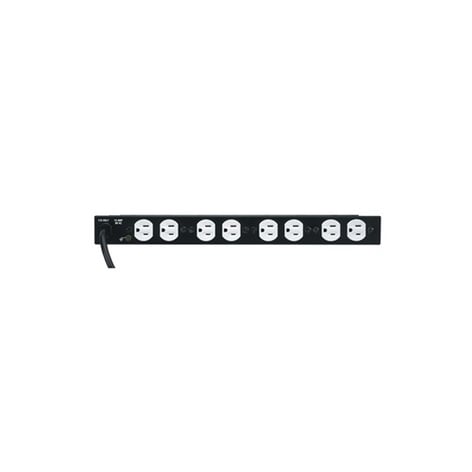 Middle Atlantic PD-815R-PL 15 Amp Rackmount Power Distributor With 8 Outlets And Logo In Front