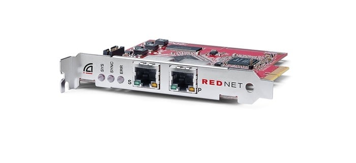 Focusrite Pro RedNet PCIeR Card 128x128 Dante Interface PCIe Card For PC And Mac