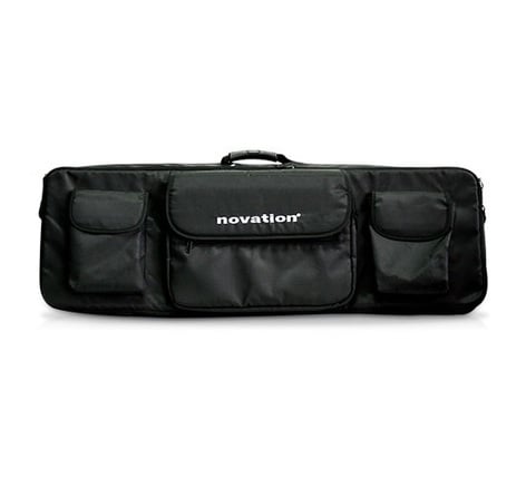 Novation NOVATION-BAG-61-BLK Soft Carry Bag For Novation 61 Key Controllers And 15" Laptops, Black