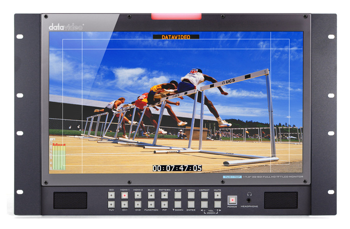 Datavideo TLM-170PR 17.3" 3G-SDI And HDMI TFT LCD 7RU Rackmount Monitor