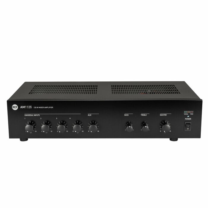 RCF AM1125 5 Channel Digital Mixer Amplifier 70V / 4 Ohm