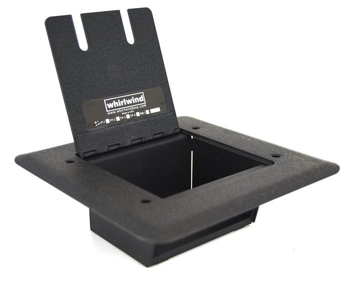 Whirlwind FP-1 8"x8" Floor Box With 4 Punched Holes