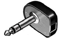Switchcraft 239-SWITCHCRAFT 1/4" 3c Flat Phone Plug 239-SWITCHCRAFT