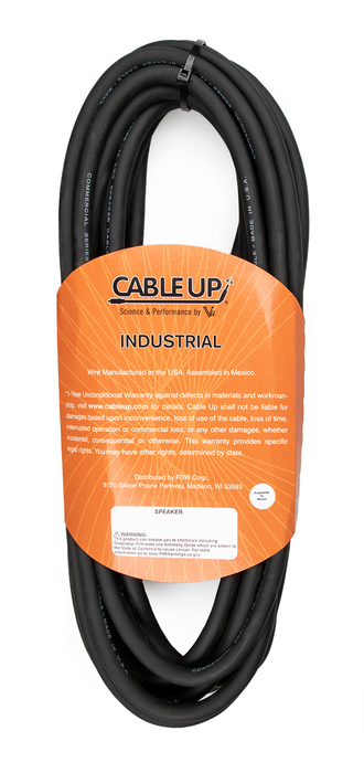 Cable Up SPK12/2-SS-25 25 Ft 12AWG Speaker Twist - Speaker Twist Speaker Cable