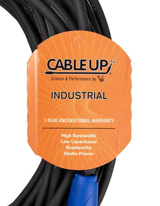 Cable Up SPK12/2-SS-100 100 Ft 12AWG Speaker Twist To Speaker Twist Speaker Cable