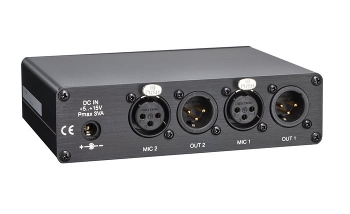 Neumann N 248 2-Channel Phantom Power Supply For TLM-127 And TLM-170 R Microphones