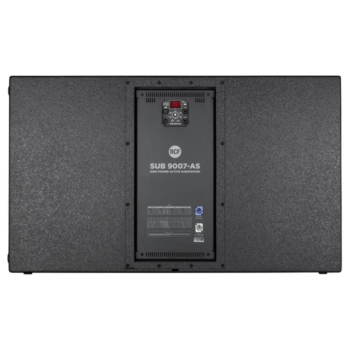 RCF SUB 9007-AS Dual 21" Active Subwoofer, 3400W, RDNet Control