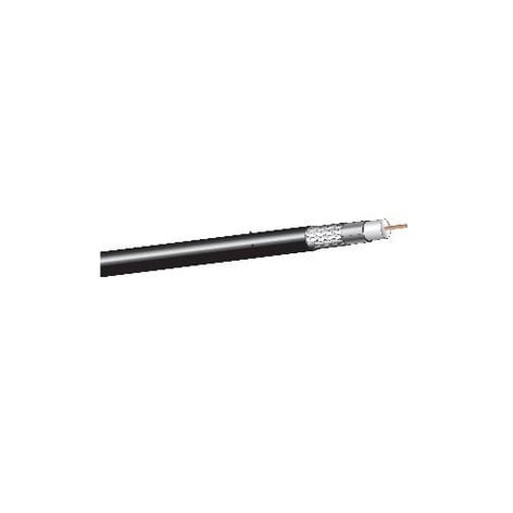 West Penn 1110BK1000 1000' RG11 14AWG Coaxial Cable, Black