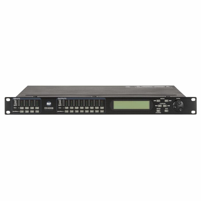 RCF DX-4008 Digital Loudspeaker Processer, 4-Input / 8-Output
