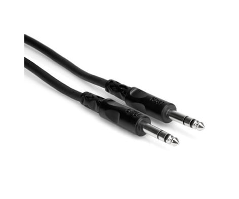 Hosa CSS-103 3' 1/4" TRS To 1/4" TRS Audio Cable