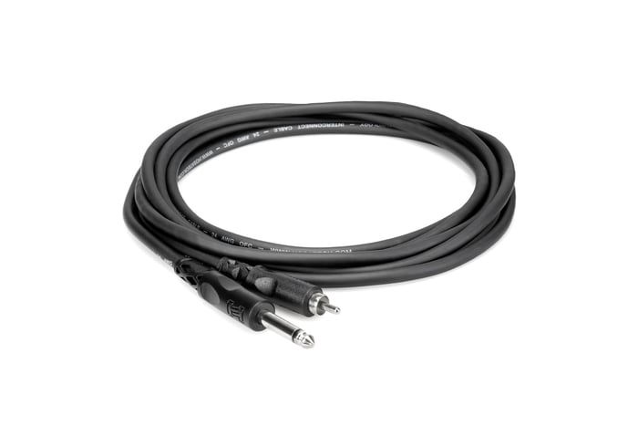 Hosa CPR-110 10' 1/4" TS To RCA Audio Cable