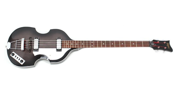 Hofner HI-BB-TBK Ignition Violin Bass, Trans Black Finish