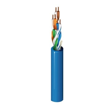 Belden 1700A-U1000-BLUE 1000' Multi-Conductor Enbhanced Cat5e Bonded-Pair Cable In Blue In Box