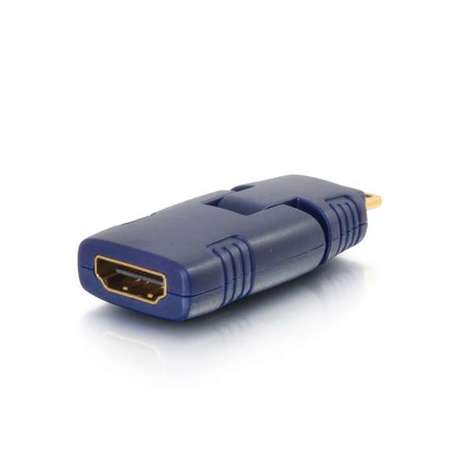 Cables To Go 40434-CTG Velocity™ 90° Rotating HDMI® Female To HDMI® Mini Male Port Saver Adapter