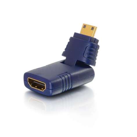 Cables To Go 40434-CTG Velocity™ 90° Rotating HDMI® Female To HDMI® Mini Male Port Saver Adapter