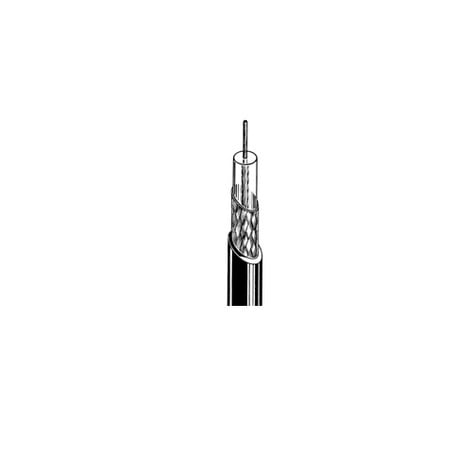 Canare LV61S 24AWG Standard Coaxial Cable, Priced Per Foot, Black