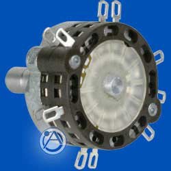 Atlas Sound HX12-R Rotary Switch, 2 Pole, 6 Position, Continuous Rotation, Includes Hardware HX12-R