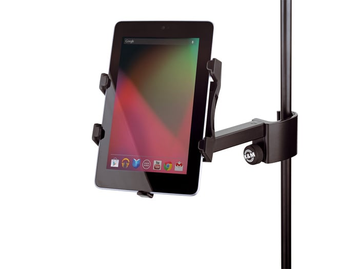 K&M 19740 Clamping Tablet PC Holder