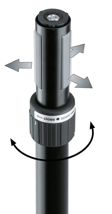 K&M 21360 30" Subwoofer To Satellite Speaker Pole