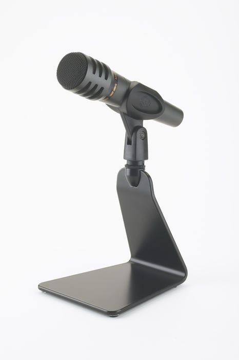 K&M 23250 5.6' Flat Tabletop Microphone Stand With 3/8" Thread