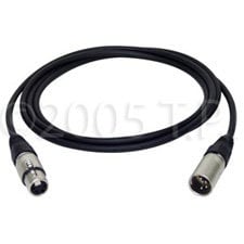 Laird Digital Cinema XLM4-XLF4-25 4Pin XLR M-F Power Cable 25ft