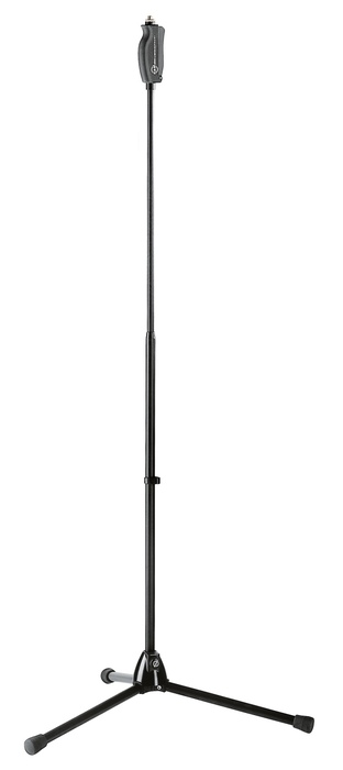 K&M 25680 43"-71" Microphone Stand With One-Hand Clutch Trigger