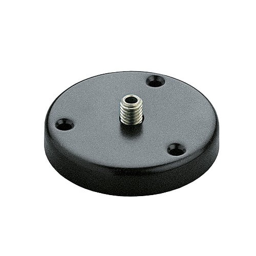 K&M 221D Table Flange With 3/8" Thread