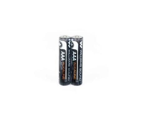 Williams AV BAT 010-2 1.5V AAA Alkaline Battery, 2 Pack