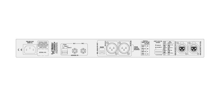 Wohler AMP1-DA/106 AES/EBU/SDI Audio Monitor