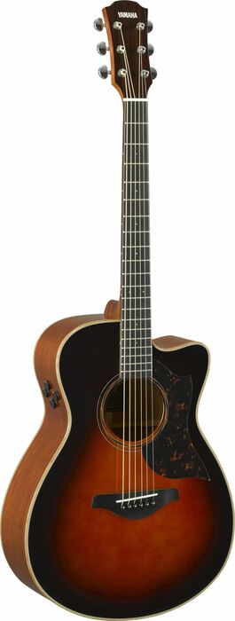 Yamaha AC3M Concert Cutaway - Sunburst Acoustic-Electric Guitar, Sitka Spruce Top, Solid Mahogany Back And Sides