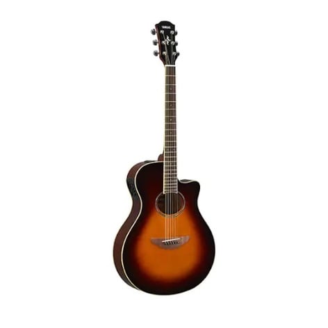 Yamaha APX600 Thinline Cutaway Acoustic-Electric Guitar, Spruce Top