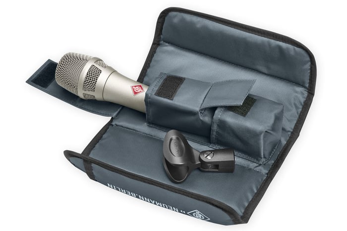 Neumann KMS 105 Supercardioid Condenser Stage Microphone For Vocals, Nickel