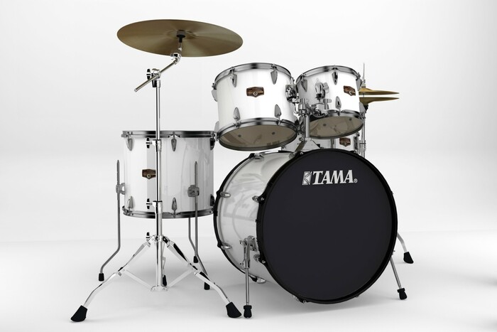 Tama IP52NBC Imperialstar 5-Piece Drum Set With Meinl Cymbals And Black Nickel Hardware