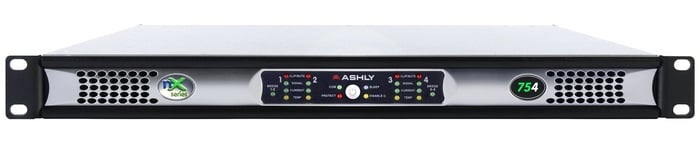 Ashly nX754 Power Amplifier, 4x75W At 2 Ohms