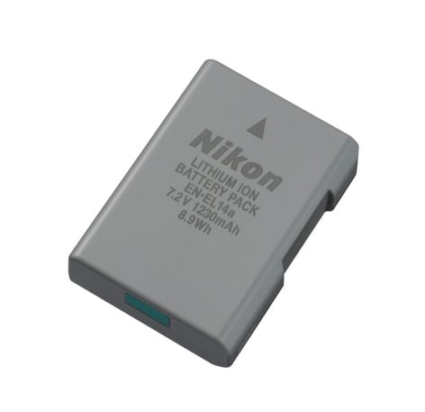 Nikon 27126 EN-EL14a Rechargeable Lithium-Ion Battery