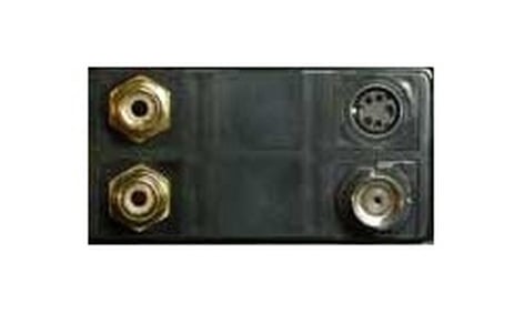 Mystery Electronics LS4-MYSTERY Leviton 41644-E Black 4 Quickport Position Connector Panel