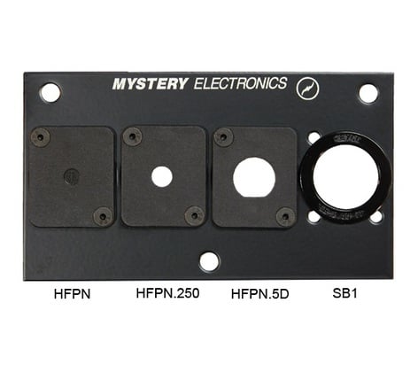 Mystery Electronics HFPN Front-Mount Hole Plug For Neutrik D Position