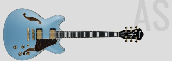 Ibanez AS83 Artcore Expressionist 6 String Electric Guitar In Steel Blue