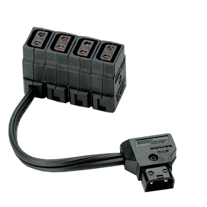 Anton Bauer POWERTAP-MULTI Powertap, Male To 4 Female Receptacles