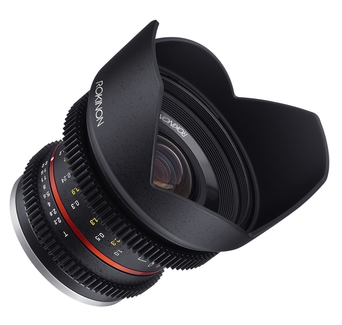 Rokinon CV12M-MFT 12mm T2.2 Cine Lens For Micro Four Thirds Mount