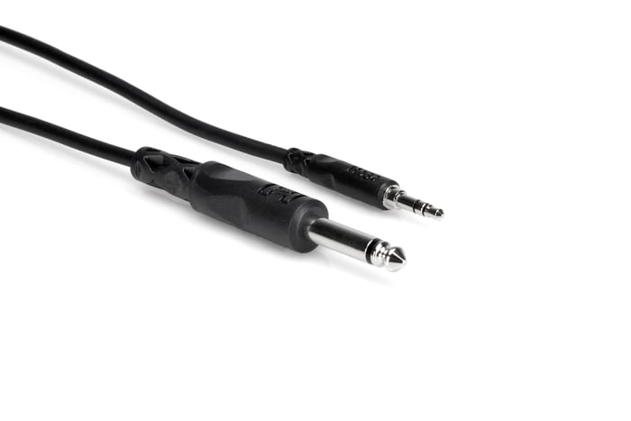 Hosa CMP-103 3' 1/4" TS To 3.5mm TRS Mono Interconnect Cable