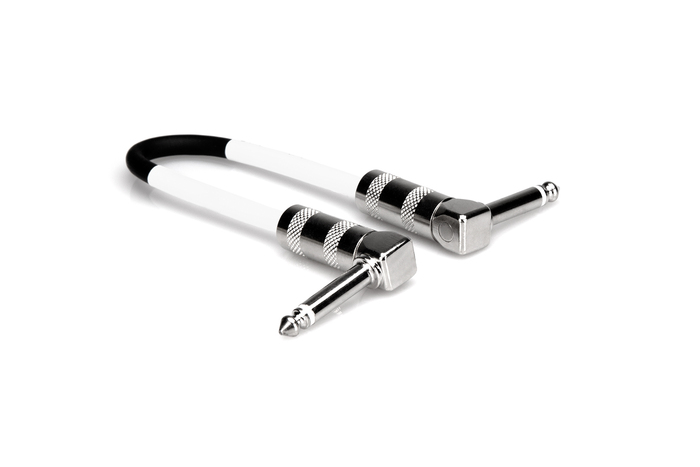 Hosa CPE-112 12" Guitar Patch Cable With Dual Right-Angle Connectors