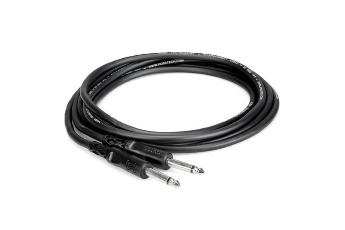 Hosa CPP-115 15' 1/4" TS To 1/4" TS Audio Cable