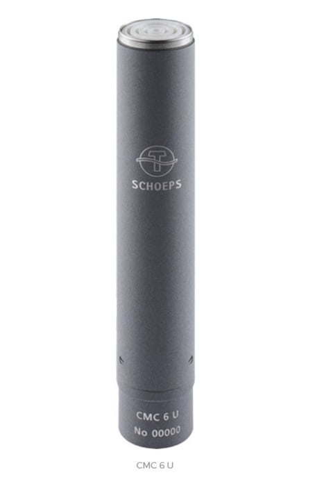 Schoeps CMC64G-SET Mono Set CMC 6 Microphone Amp And MK4 Capsule, Gray