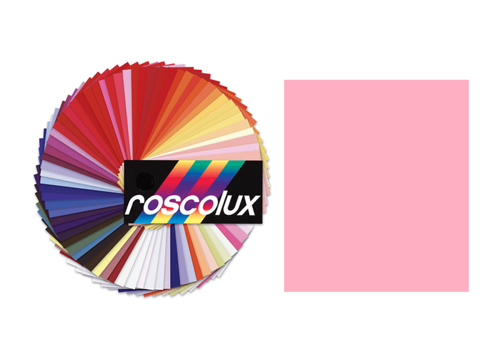 Rosco Roscolux #337 Roscolux Sheet, 20"x24", 337 True Pink