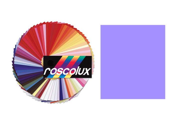 Rosco Roscolux #355 Roscolux Roll, 24"x25', 355 Pale Violet Roll